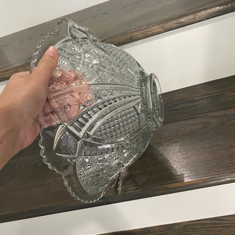 Crystal Glass Bowl - Picture 4 of 5